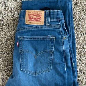 Levi's 514 Boys 18 REG 29x31 Blue Jeans